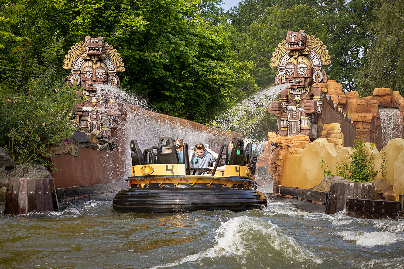 Piraña wildwaterbaan Efteling